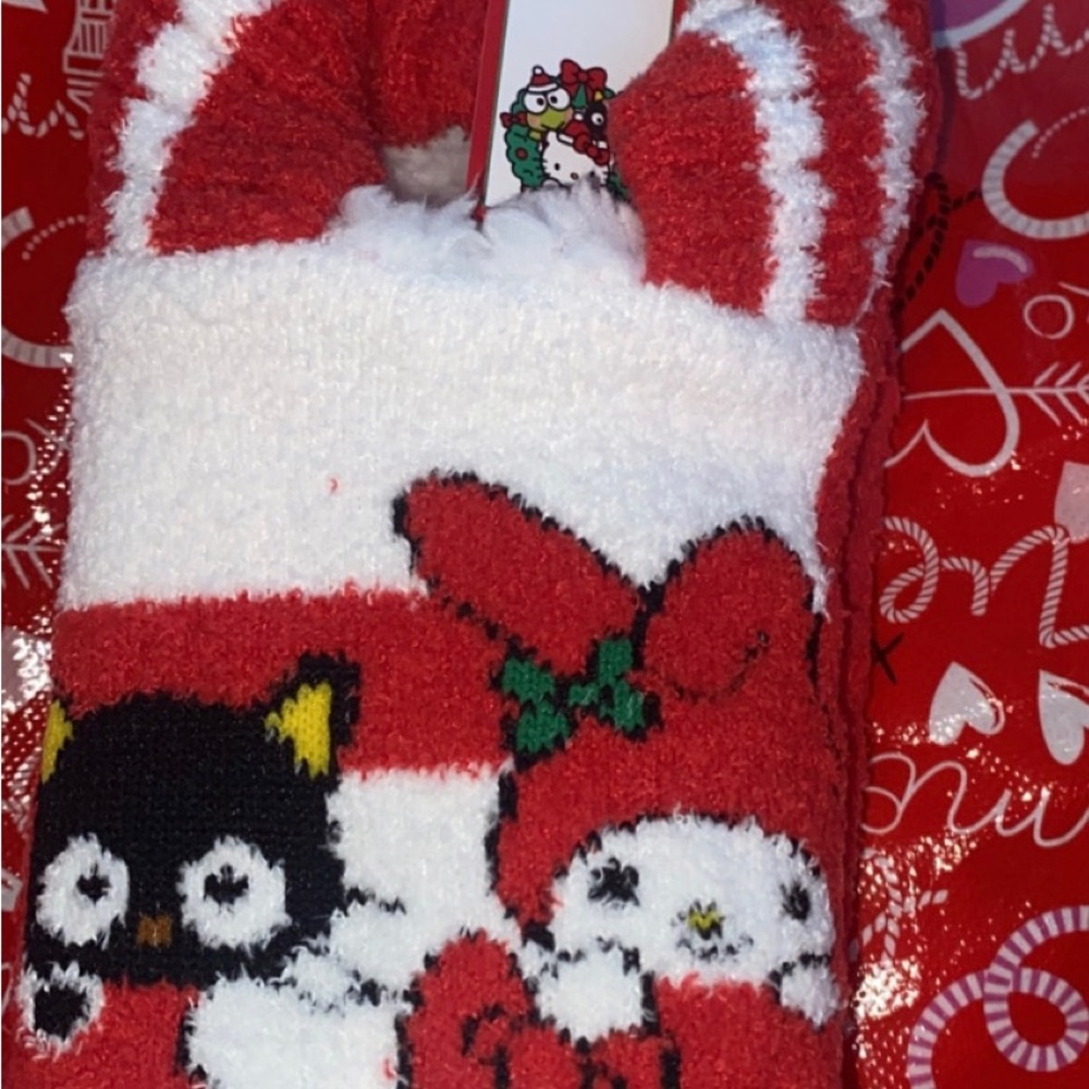 Hello kitty slipper socks - Picture 2 of 2
